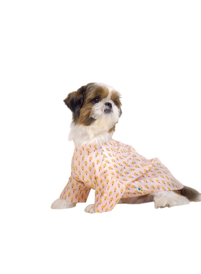 15 BUTTONS Sanskriti Dog Kurta | Premium Soft Cotton Ethnic Wear for Dogs & Puppies | Comfortable, Breathable & Lightweight Pet Clothing | Traditional Indian Outfit for Festivals & Weddings - Image 1